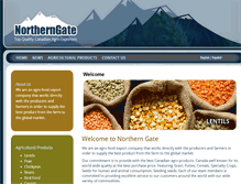 Tablet Screenshot of northerngate.ca
